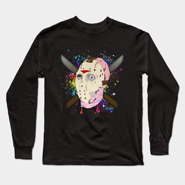 Frank the 13th Long Sleeve T-Shirt by schockgraphics